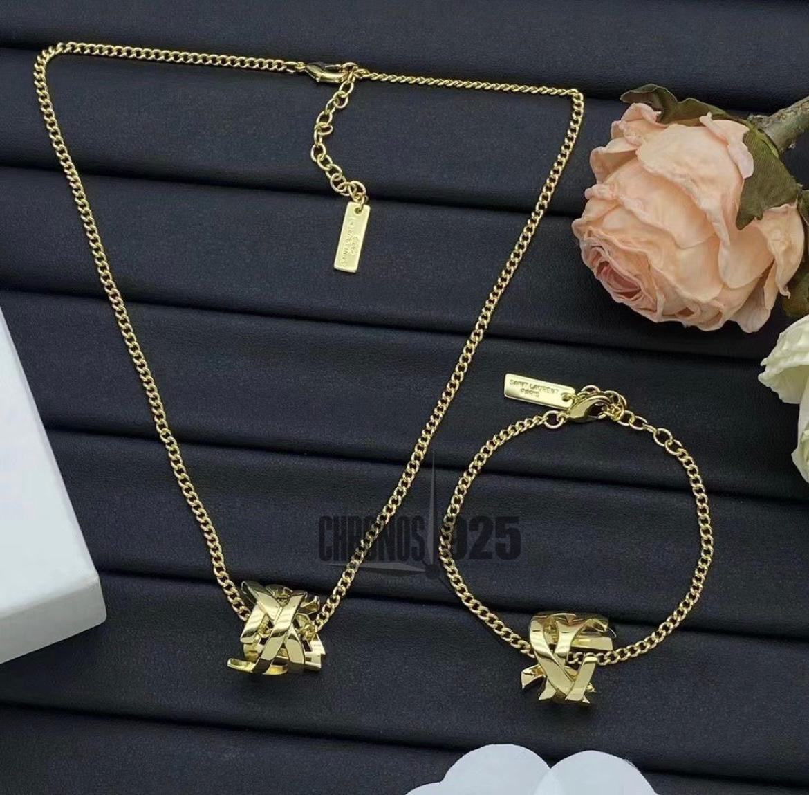 Collar y pulsera Yves Saint Laurent
