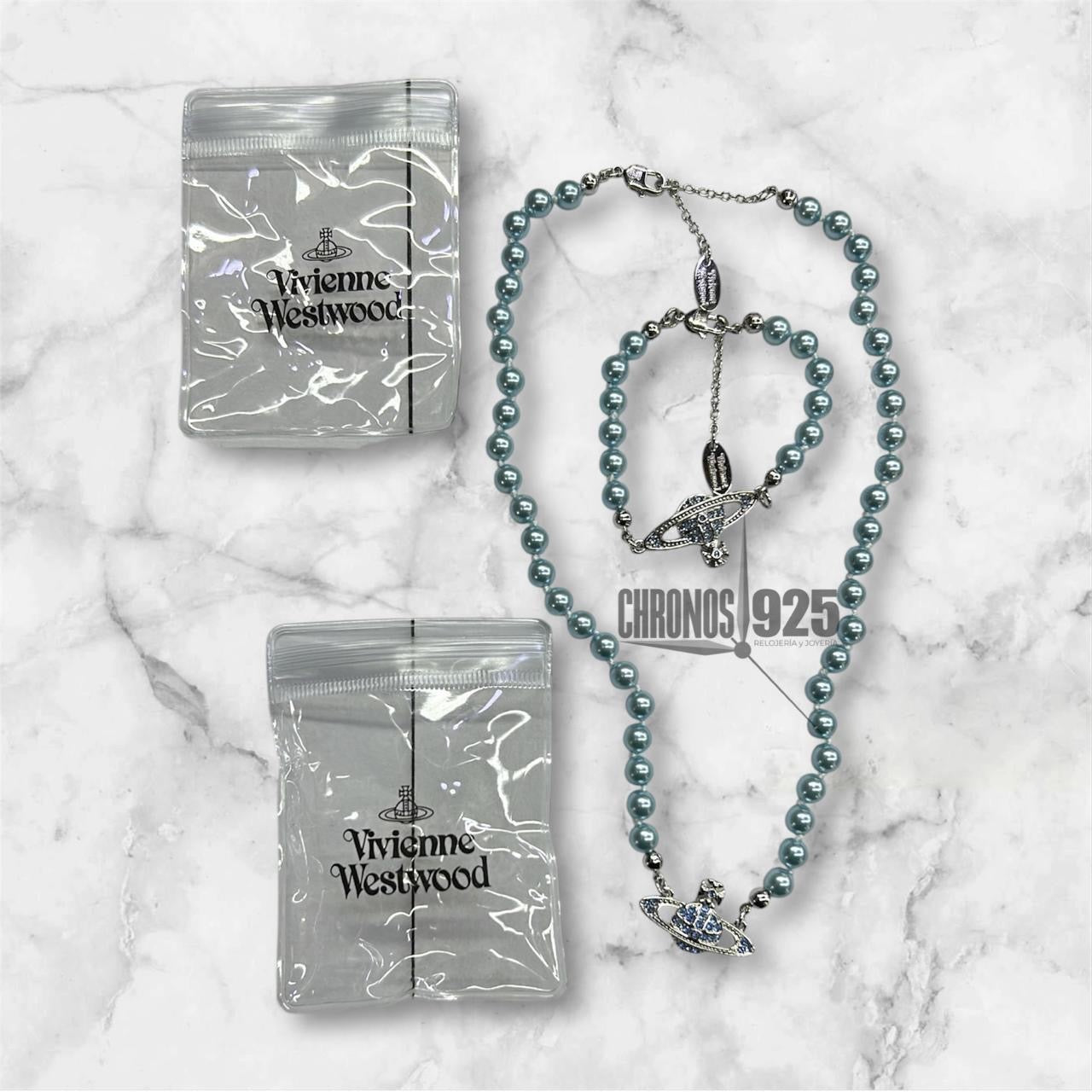 Gargantilla y pulsera Vivienne Westwood