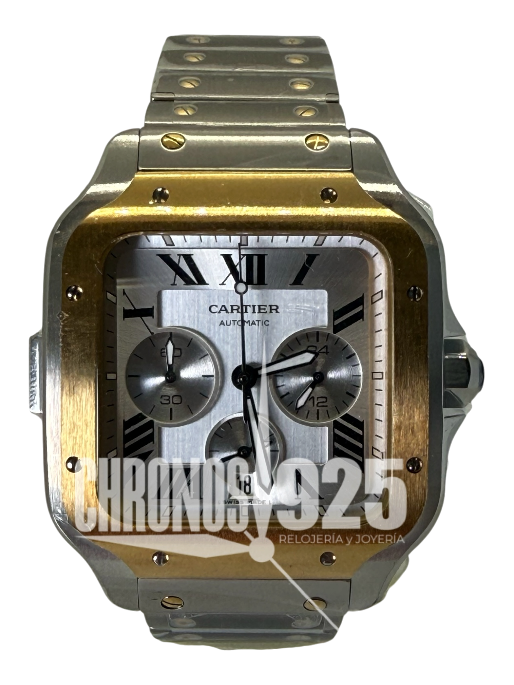 Cartier santos chronograph