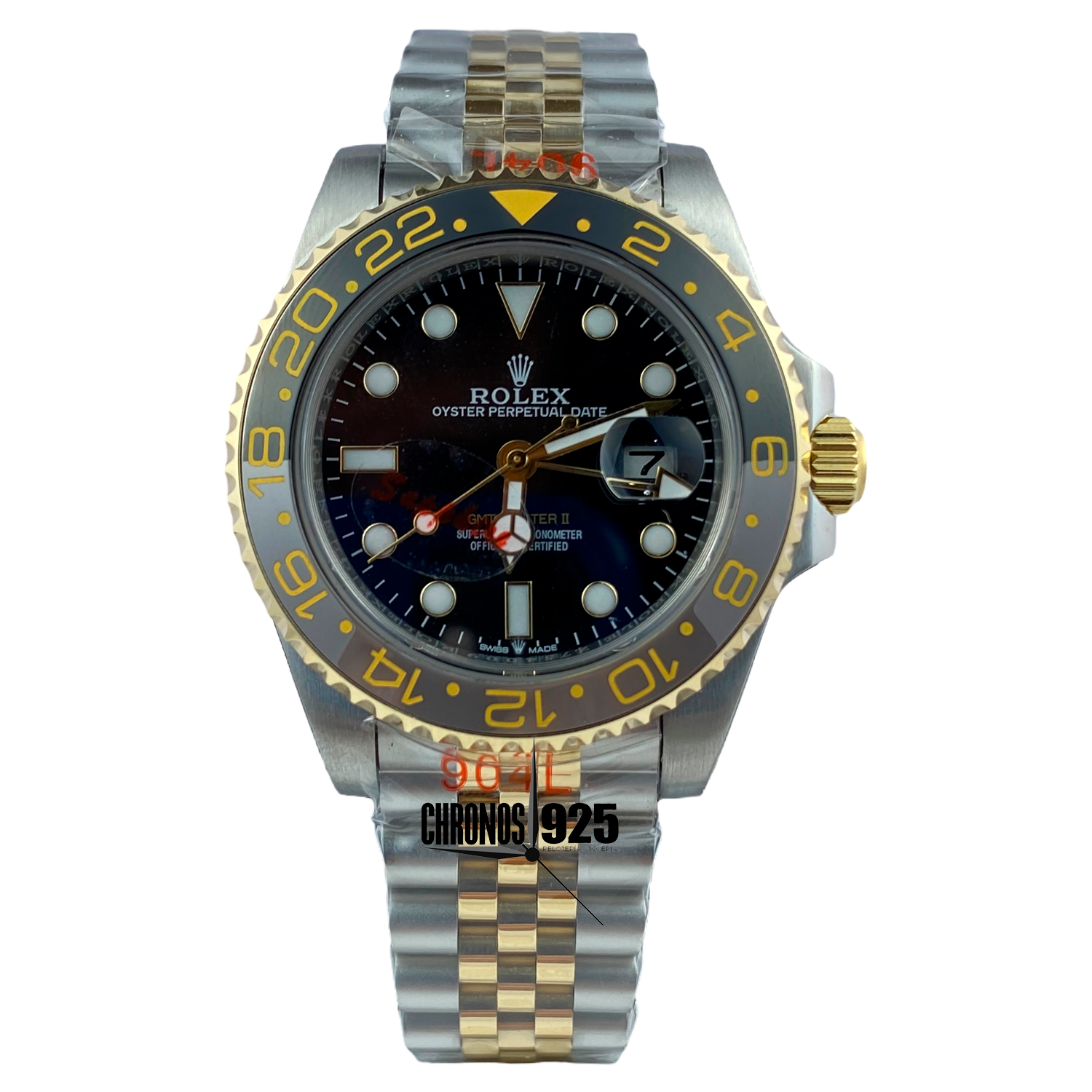 Rolex GMT MasterII Gray Black